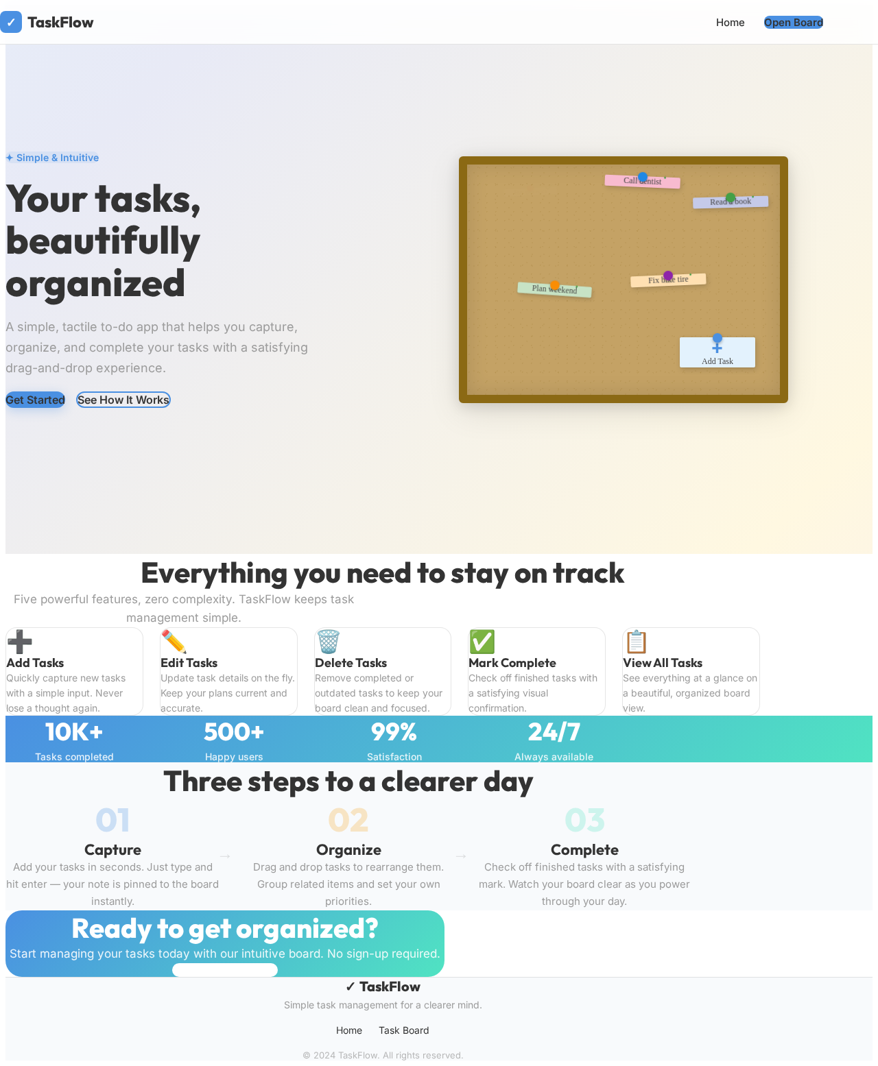 Landing design preview