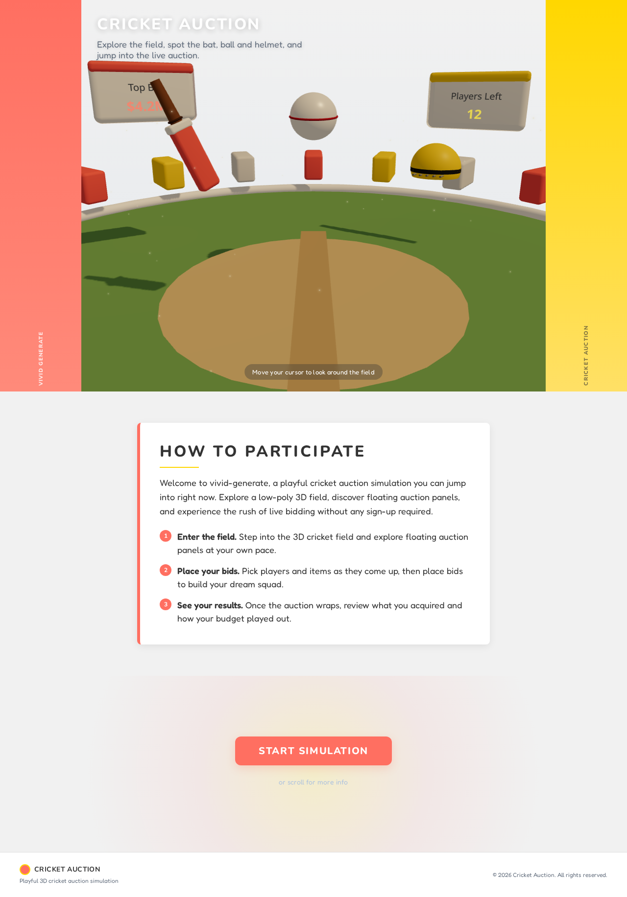 Landing design preview