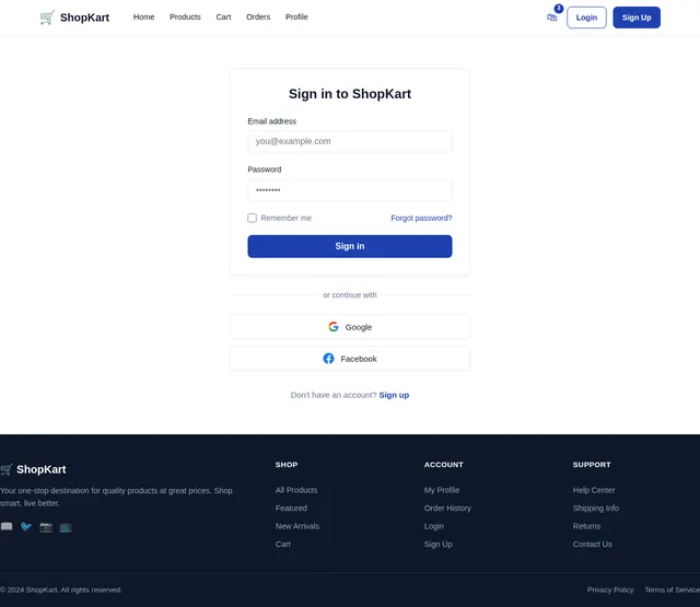 Login