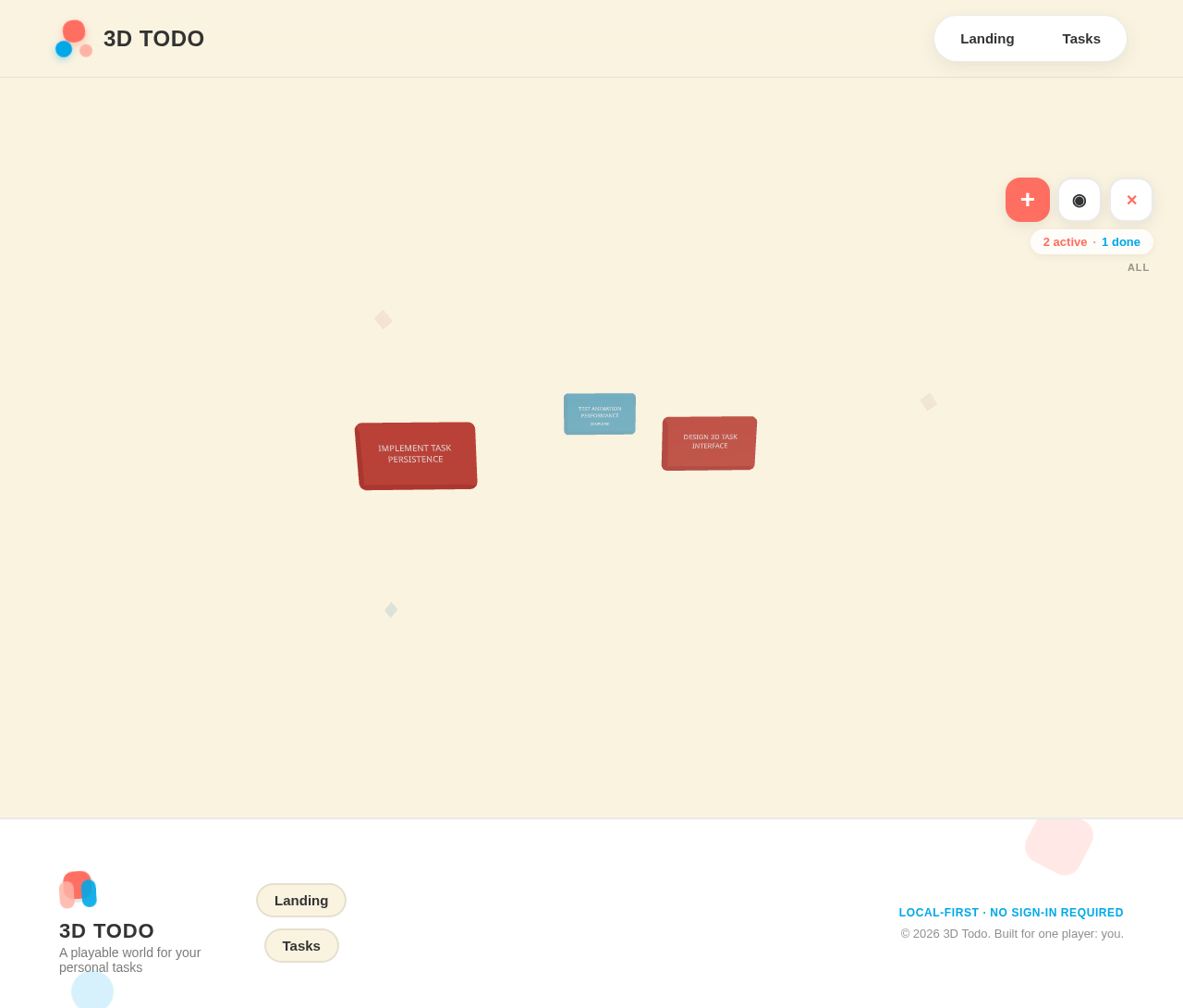 Tasks design preview