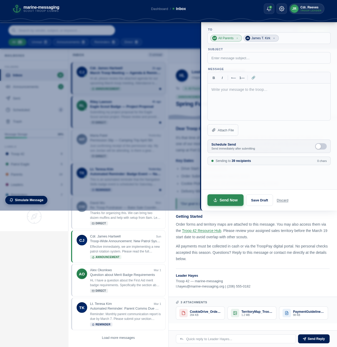 Inbox design preview