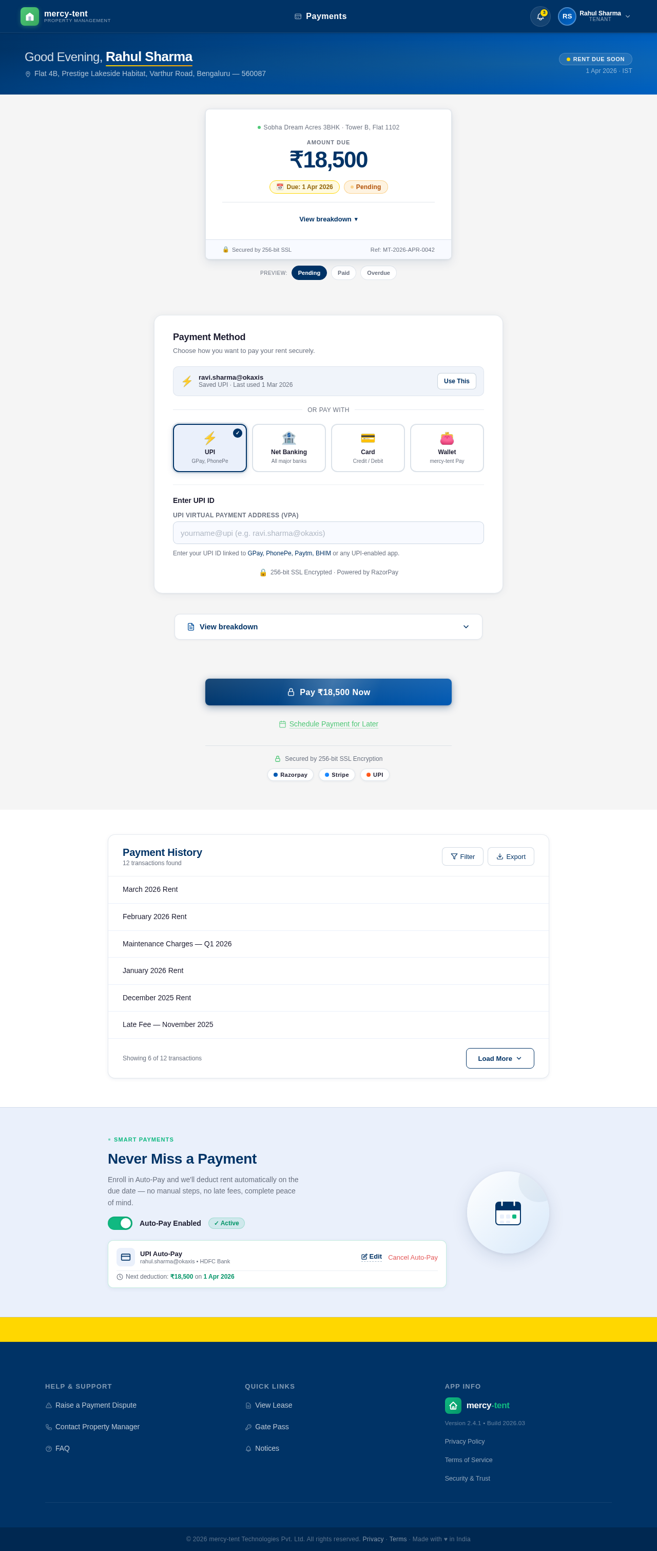Payments design preview