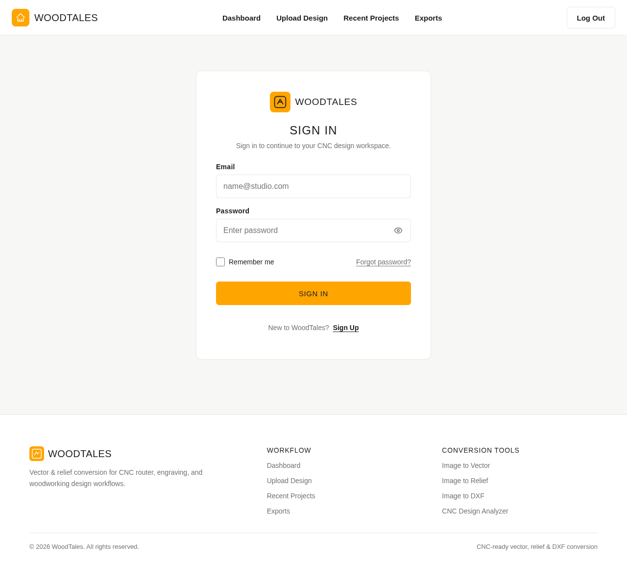 Login design preview