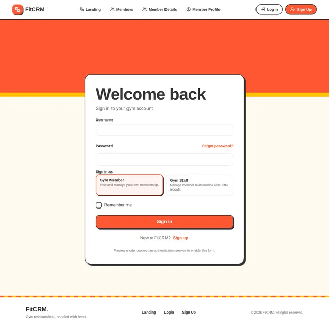 Login