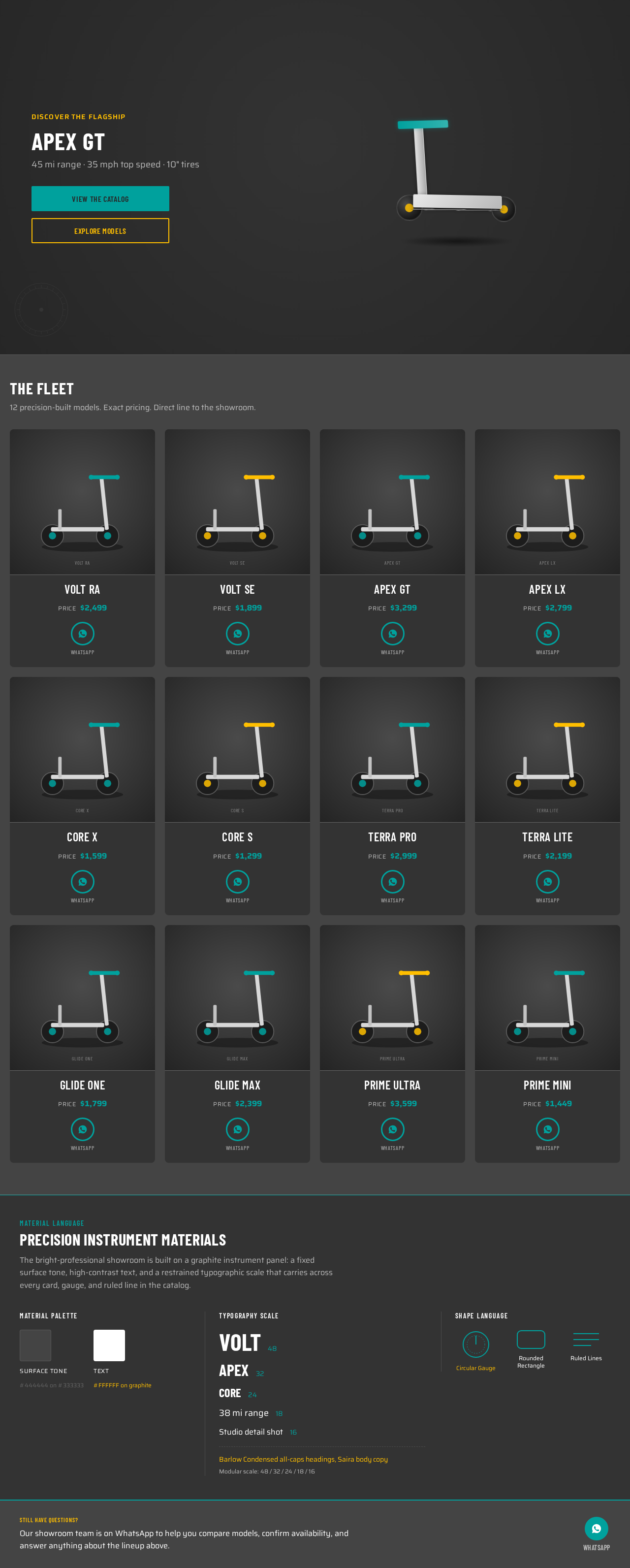 Landing design preview