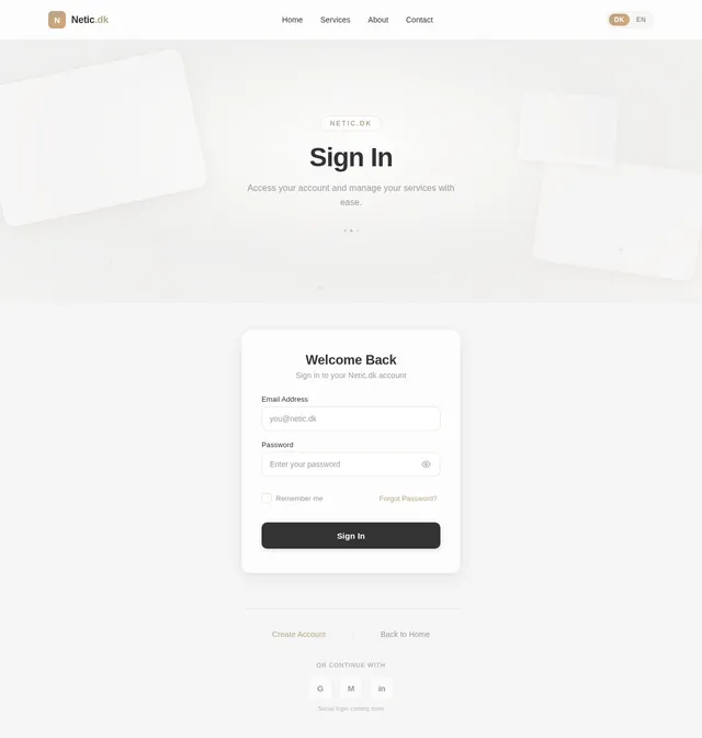 Login