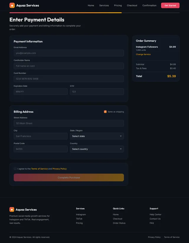 Checkout