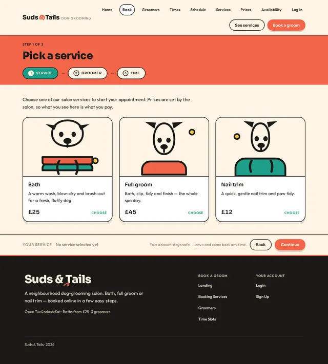 Booking Services