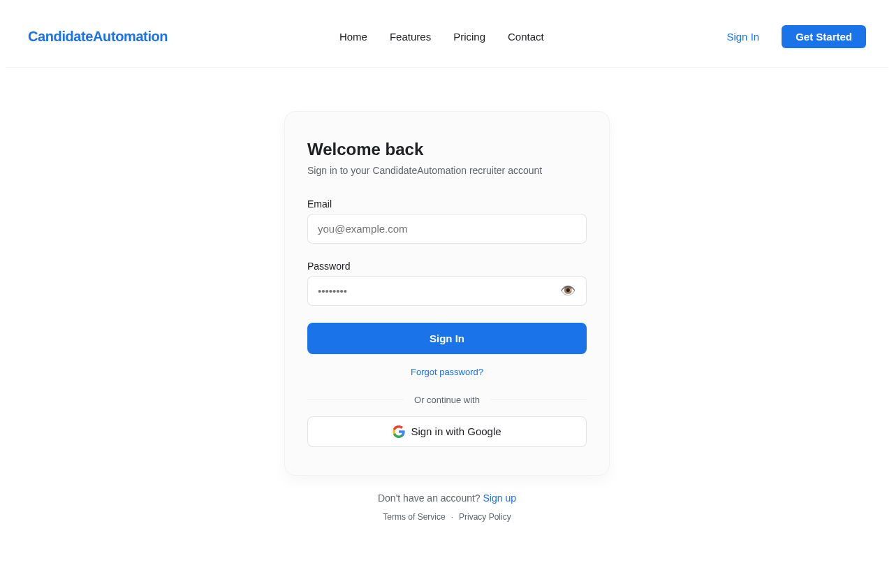 Login design preview