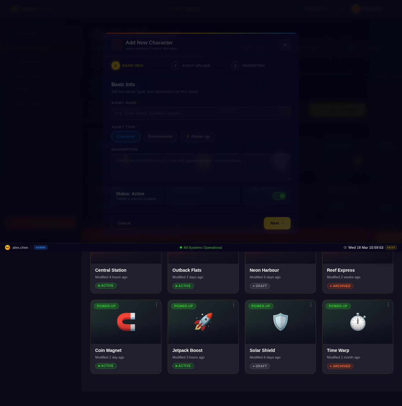 Content Manager design preview