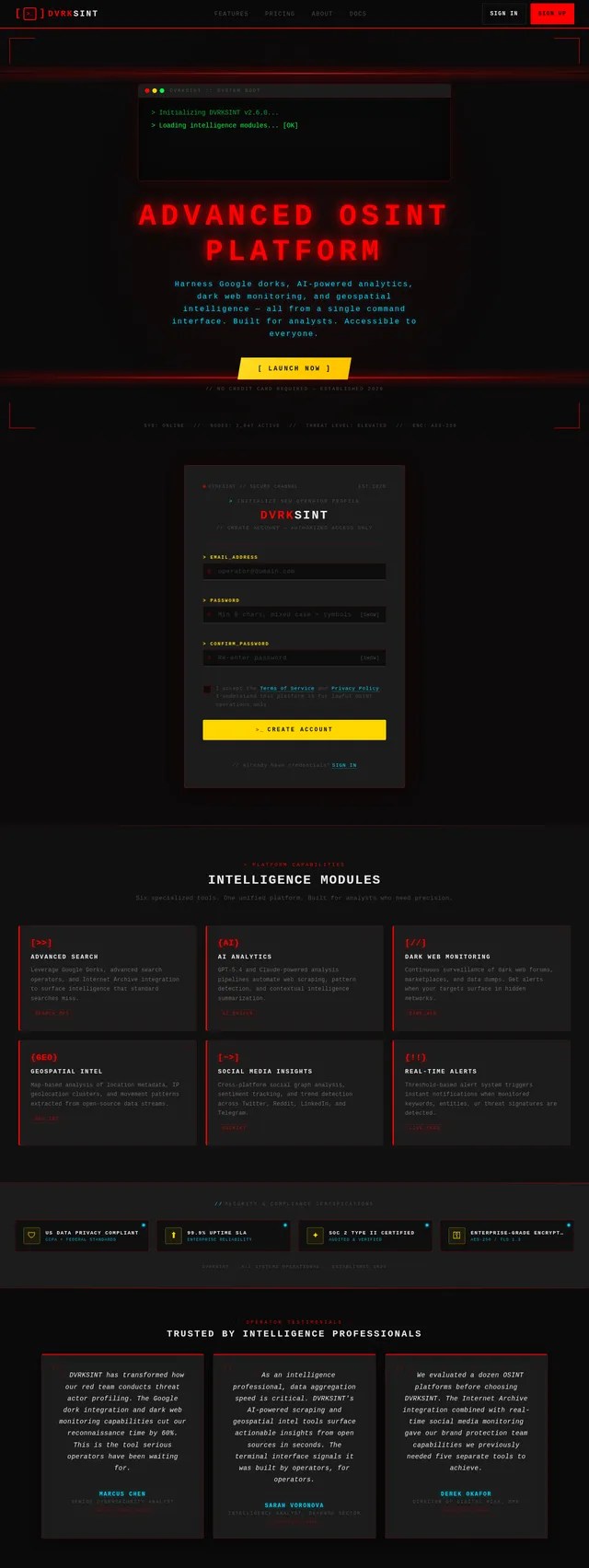 Signup