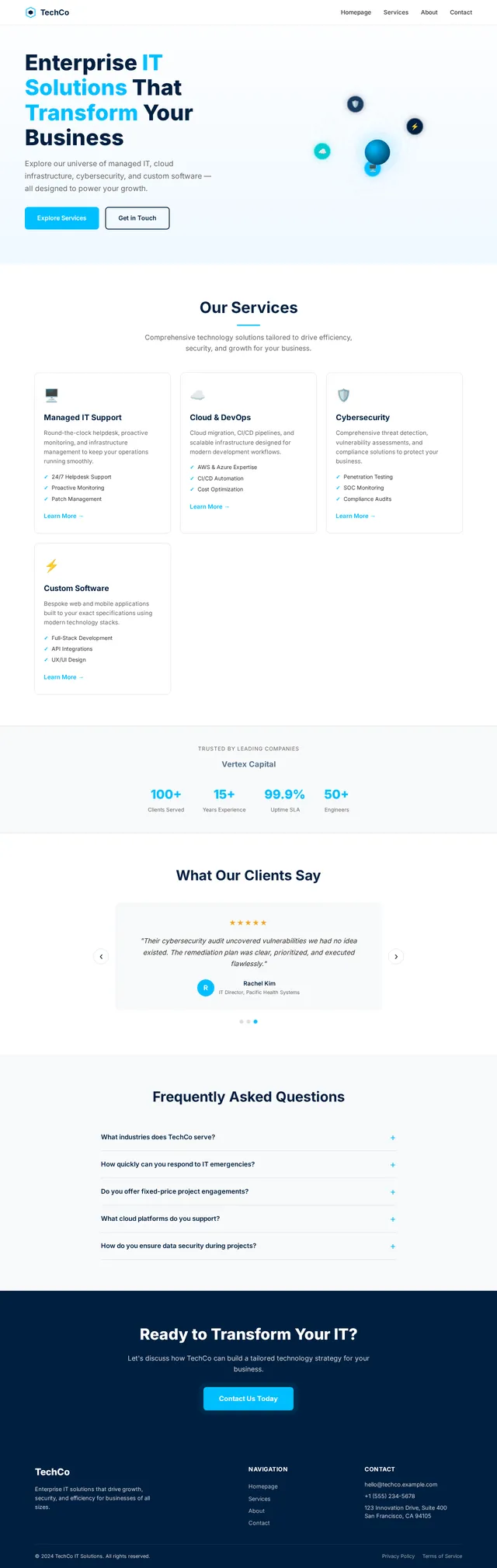 Homepage