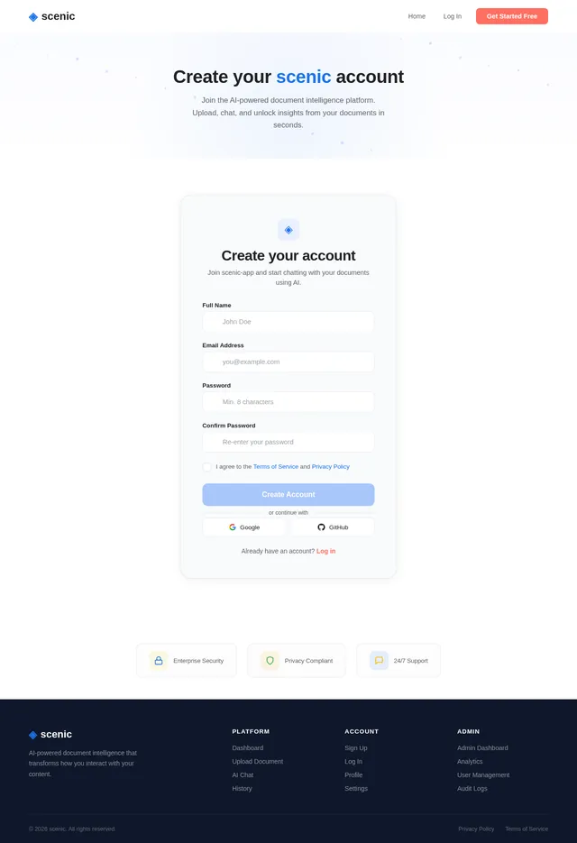 Signup