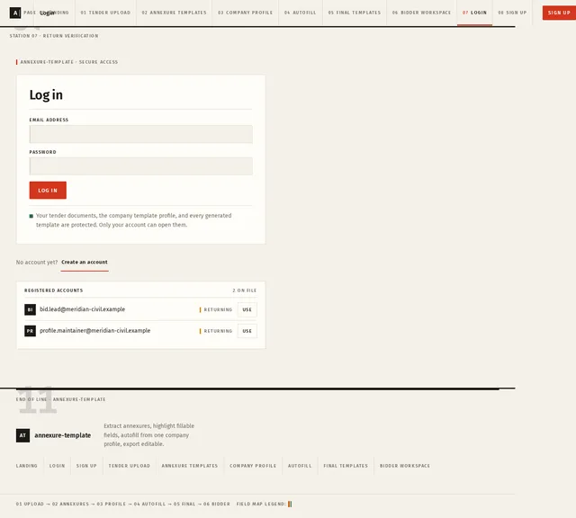 Login