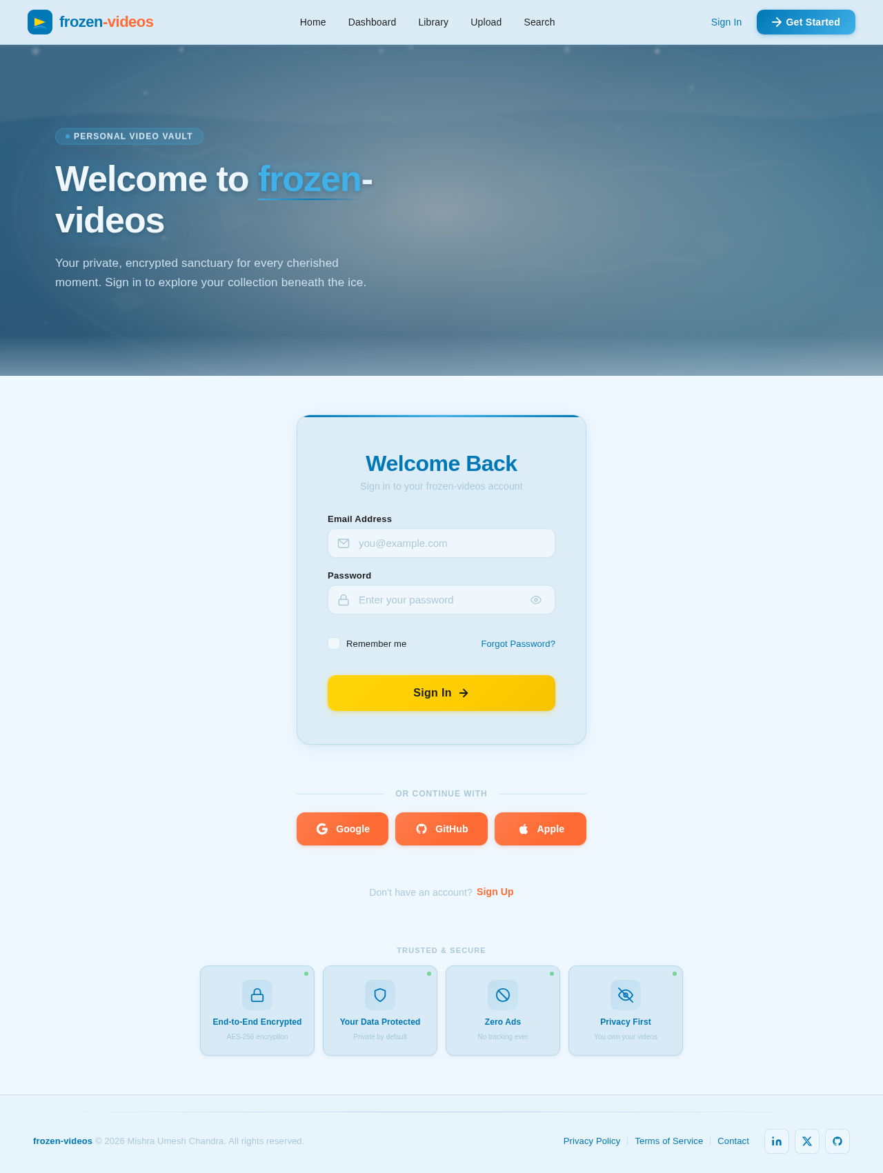 Login design preview