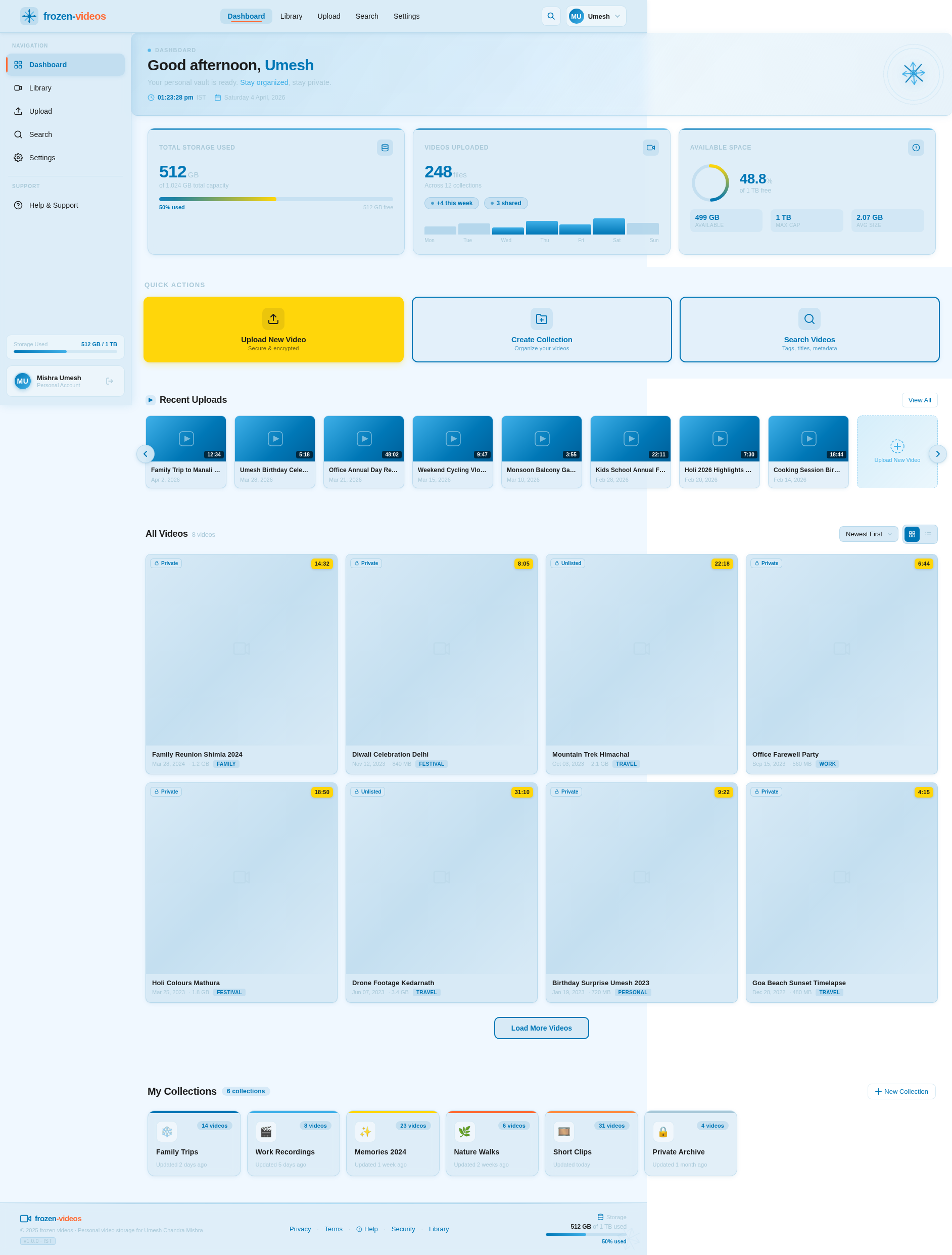 Dashboard design preview