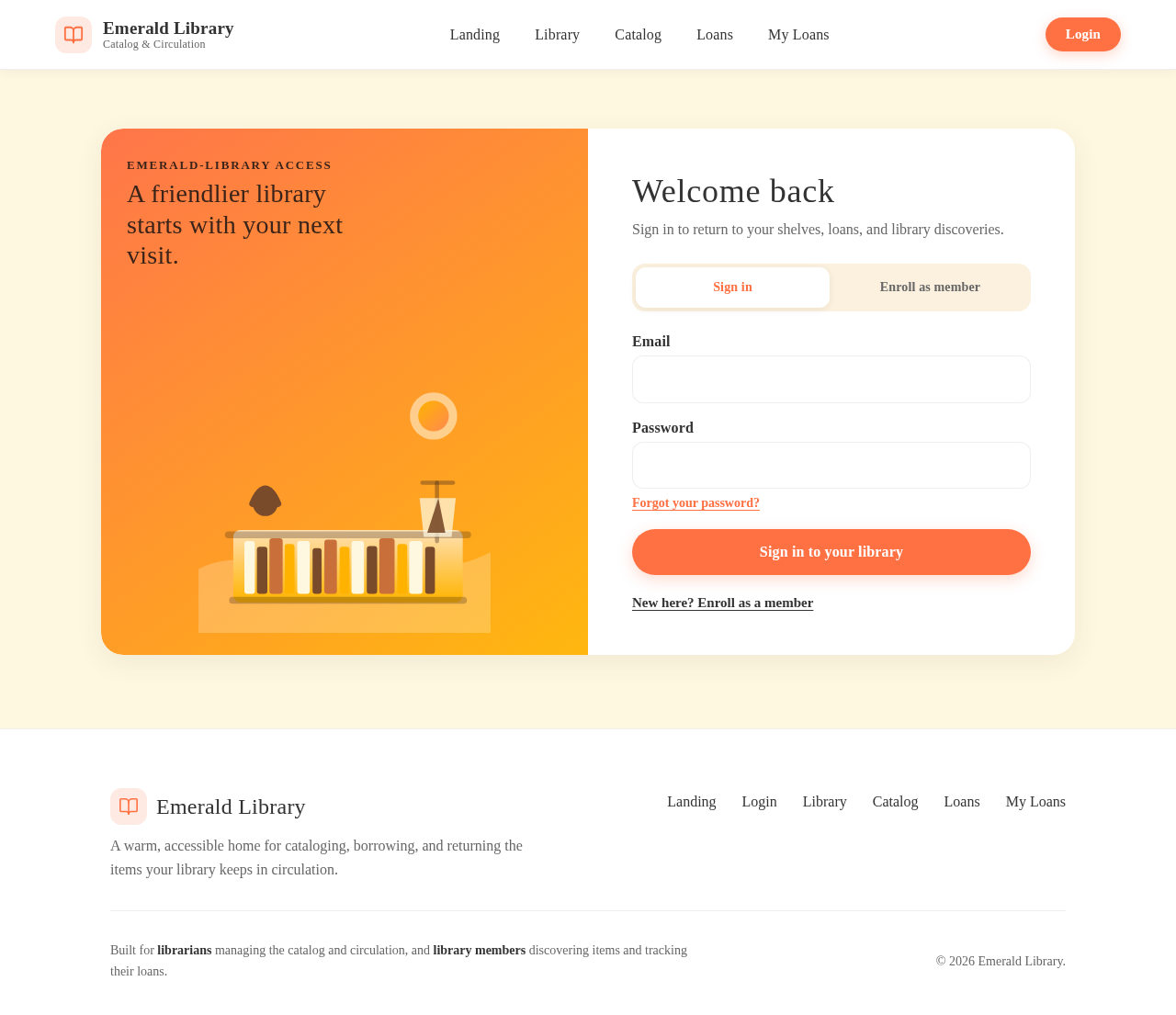 Login design preview