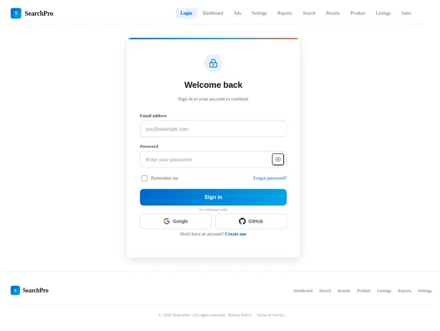 Login