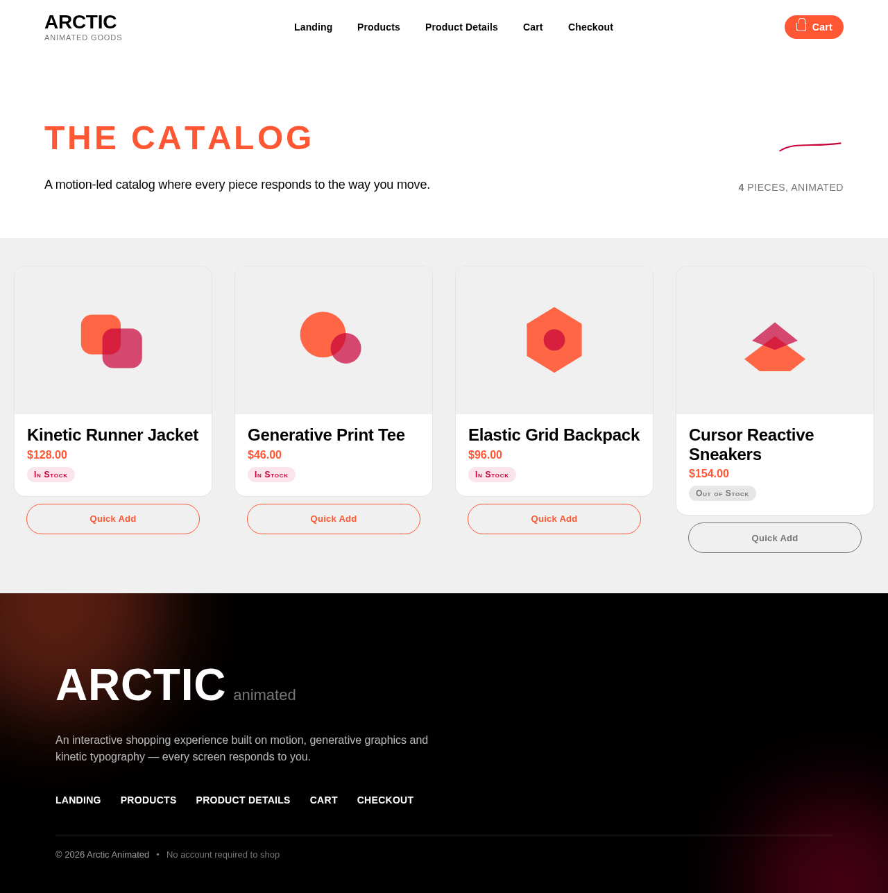 Products design preview
