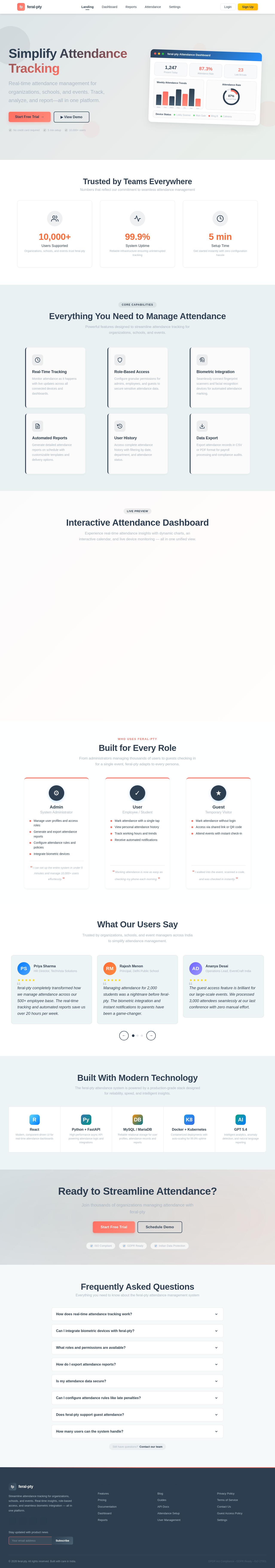 Landing design preview