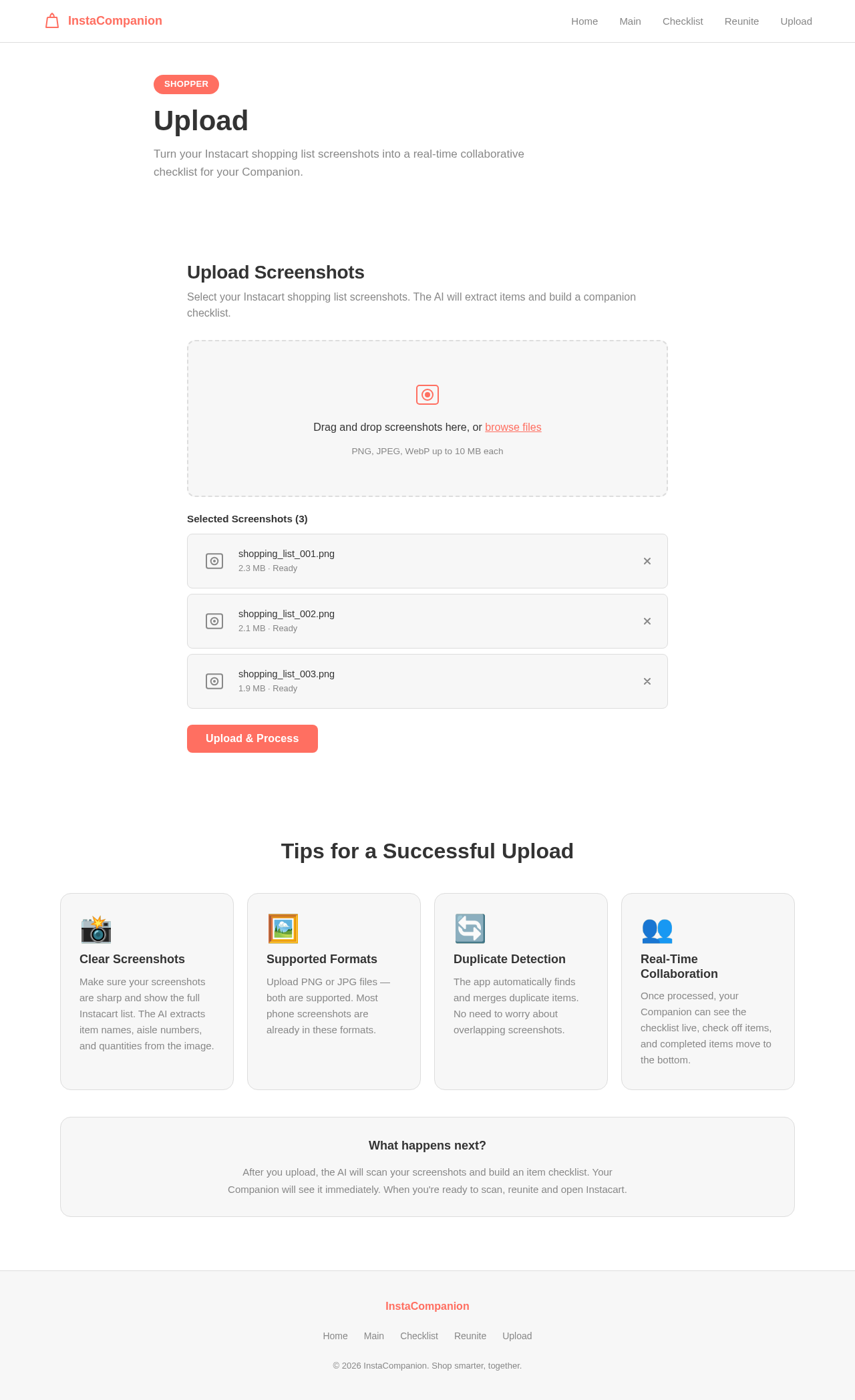 Upload design preview