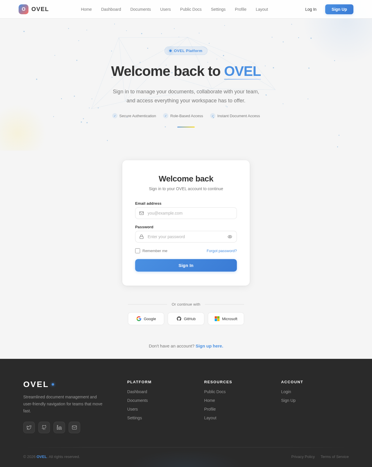 Login design preview