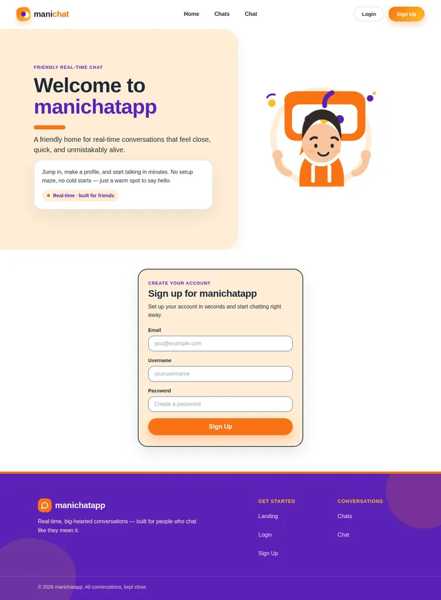 Sign Up
