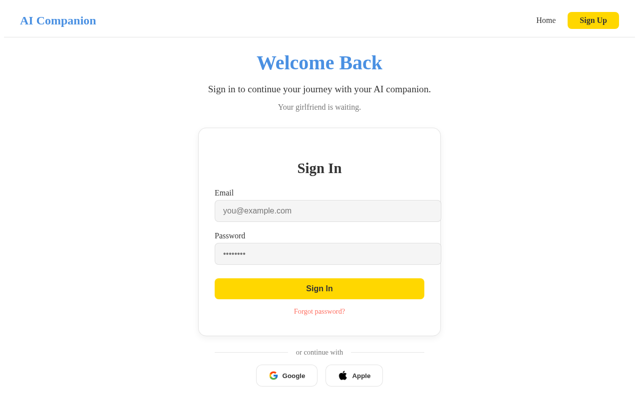 Login design preview