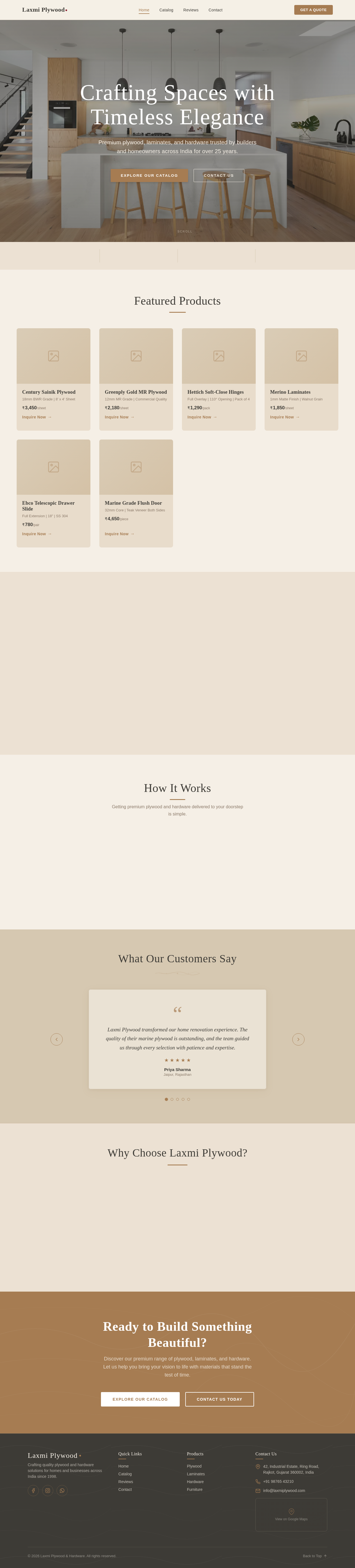 Homepage design preview