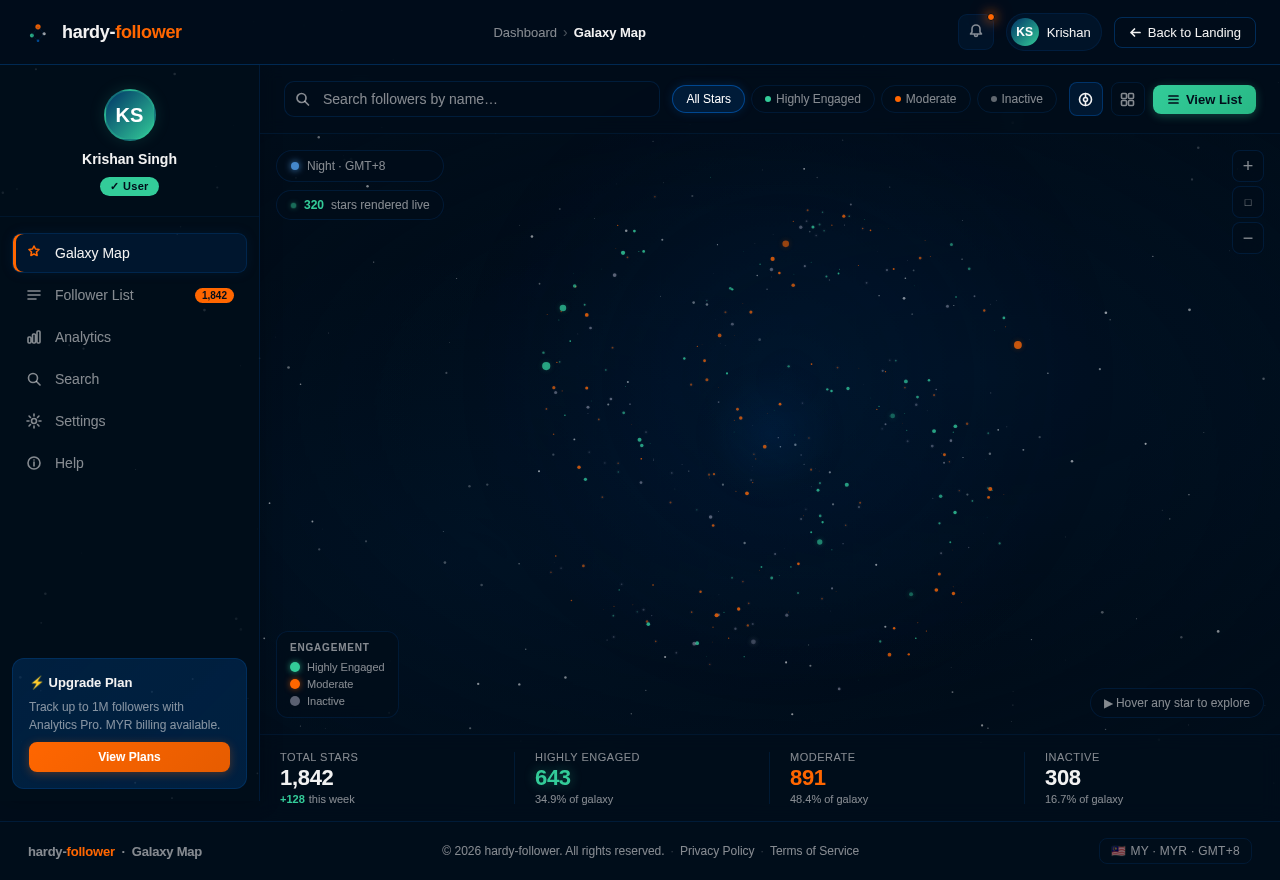 Galaxy Map design preview