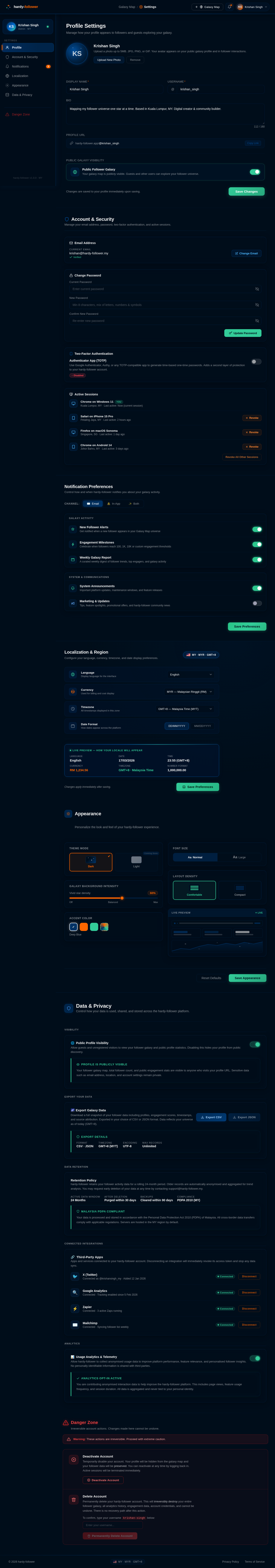 Settings design preview