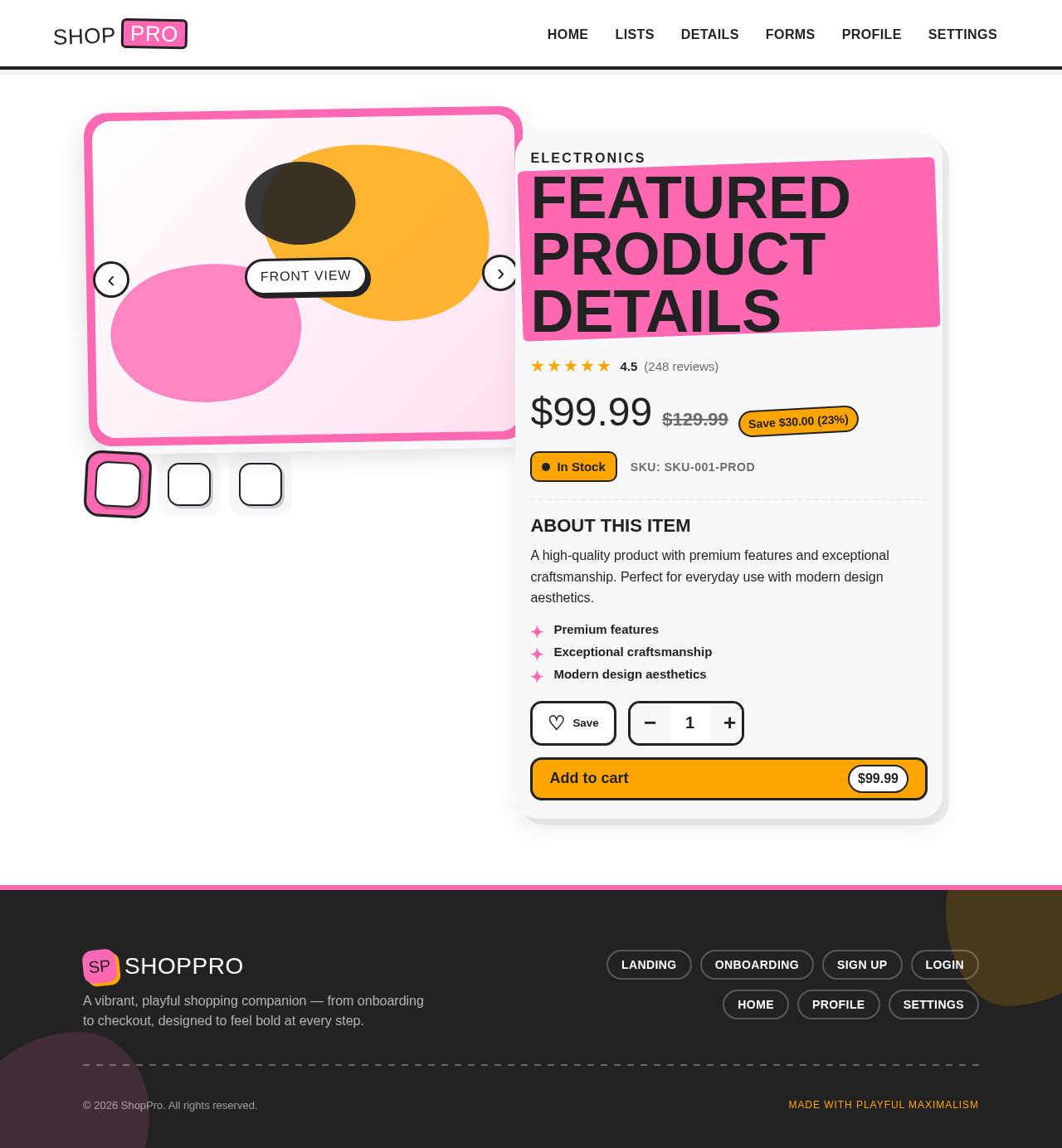 Details design preview