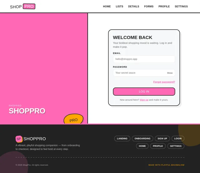 Login