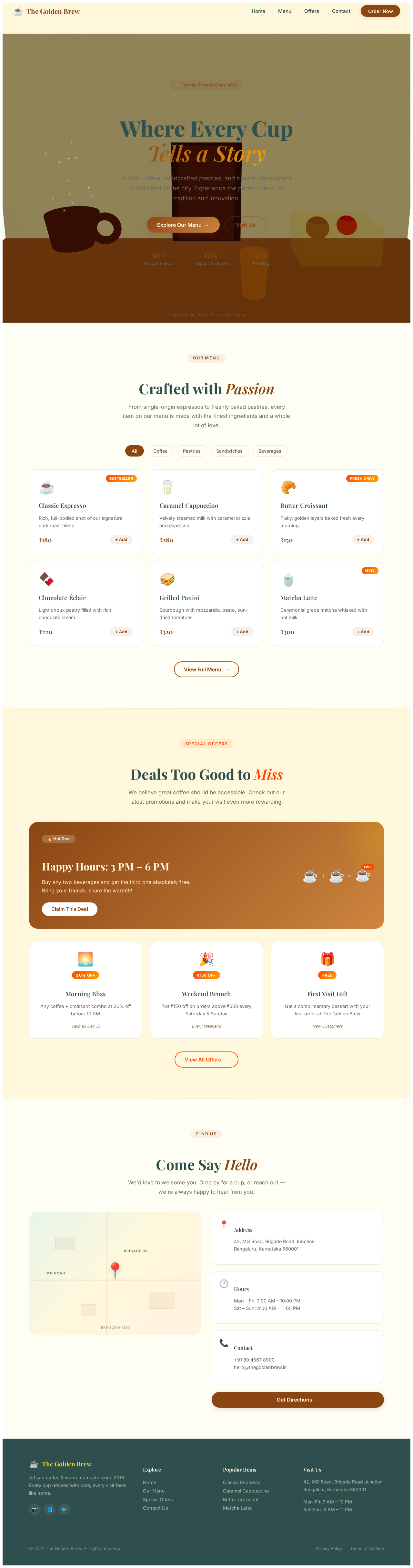 Landing design preview