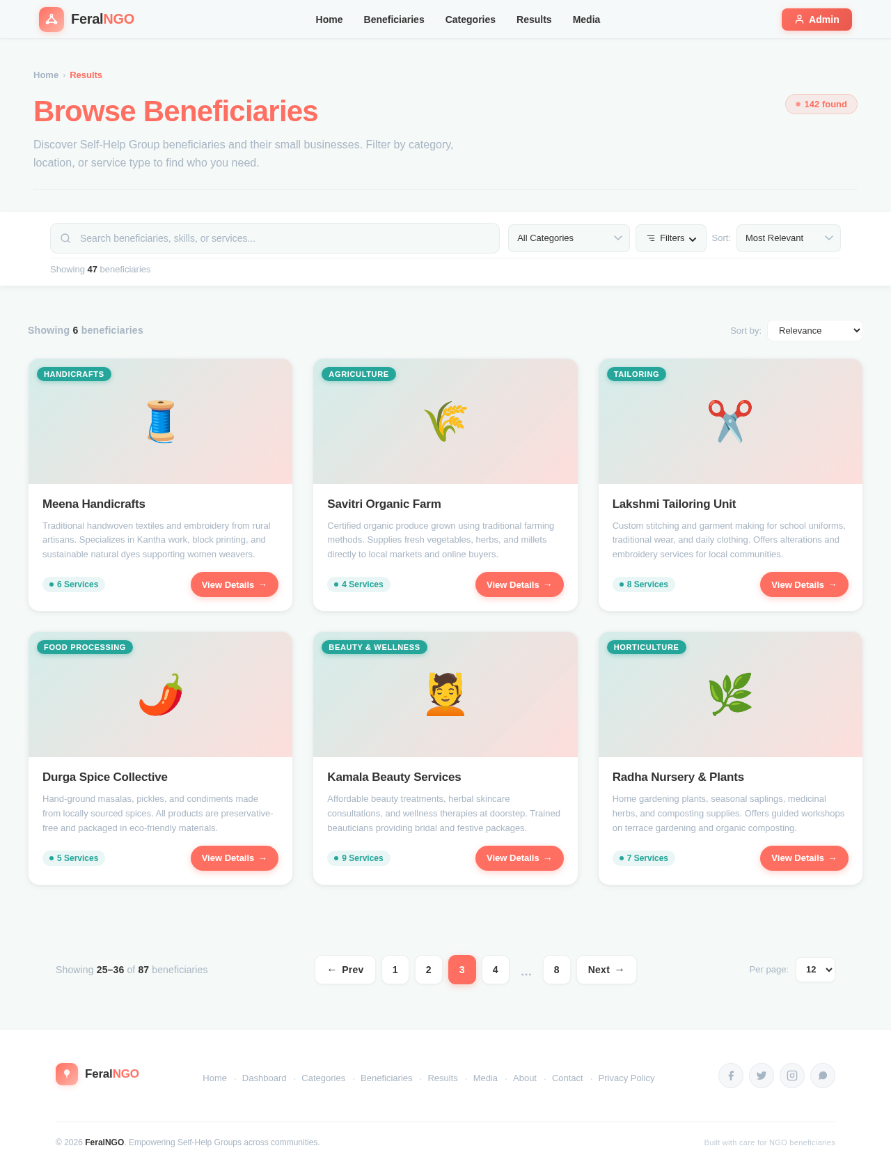 Results design preview