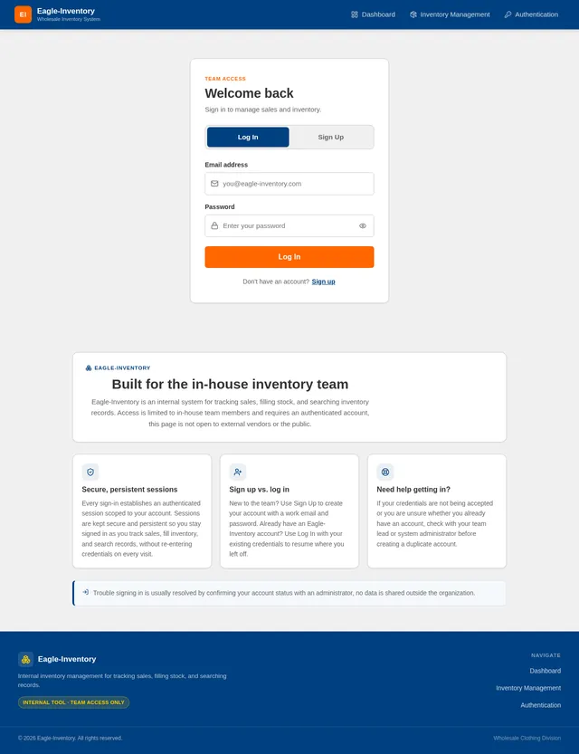 Authentication