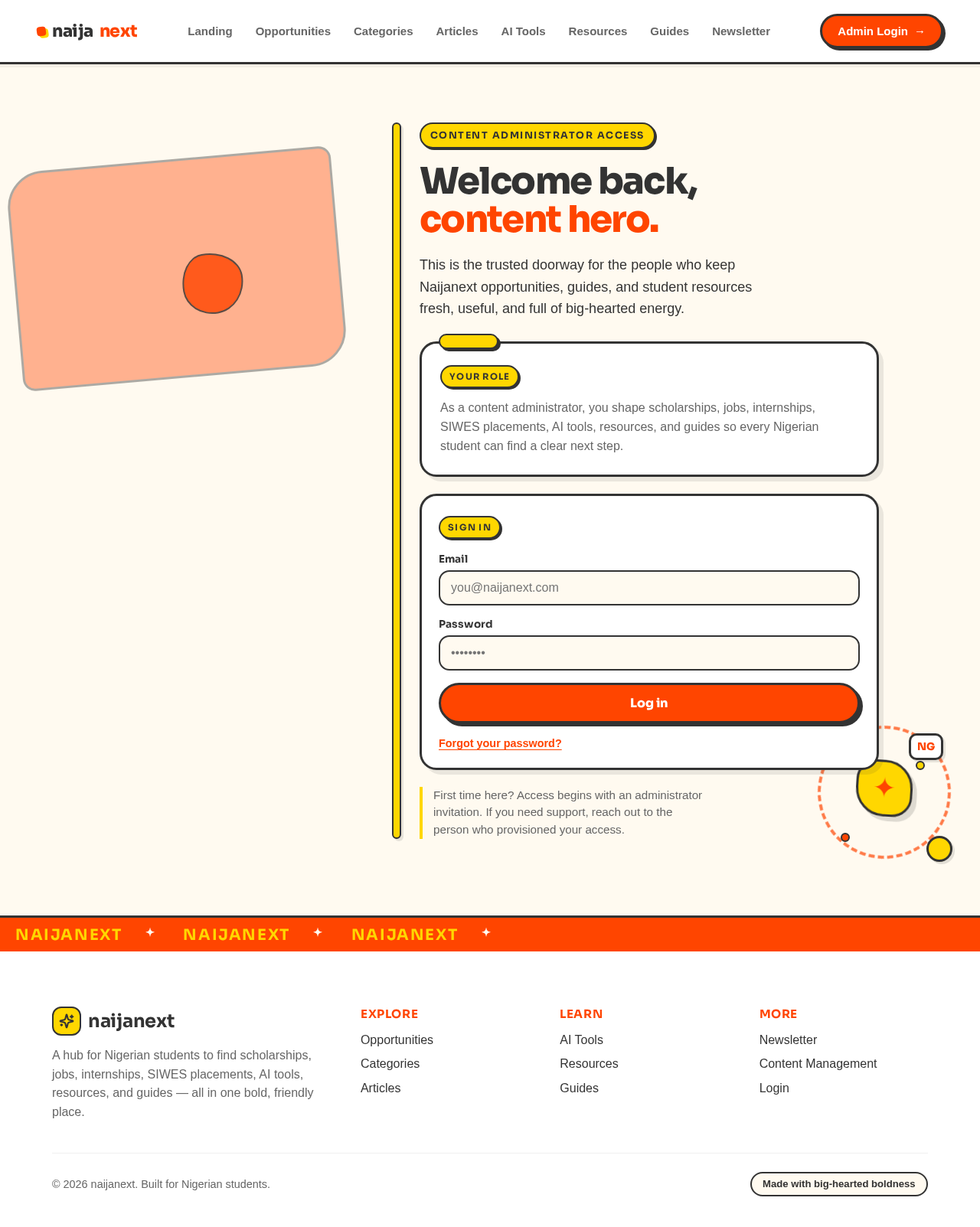 Login design preview