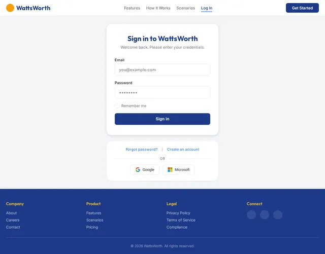 Login