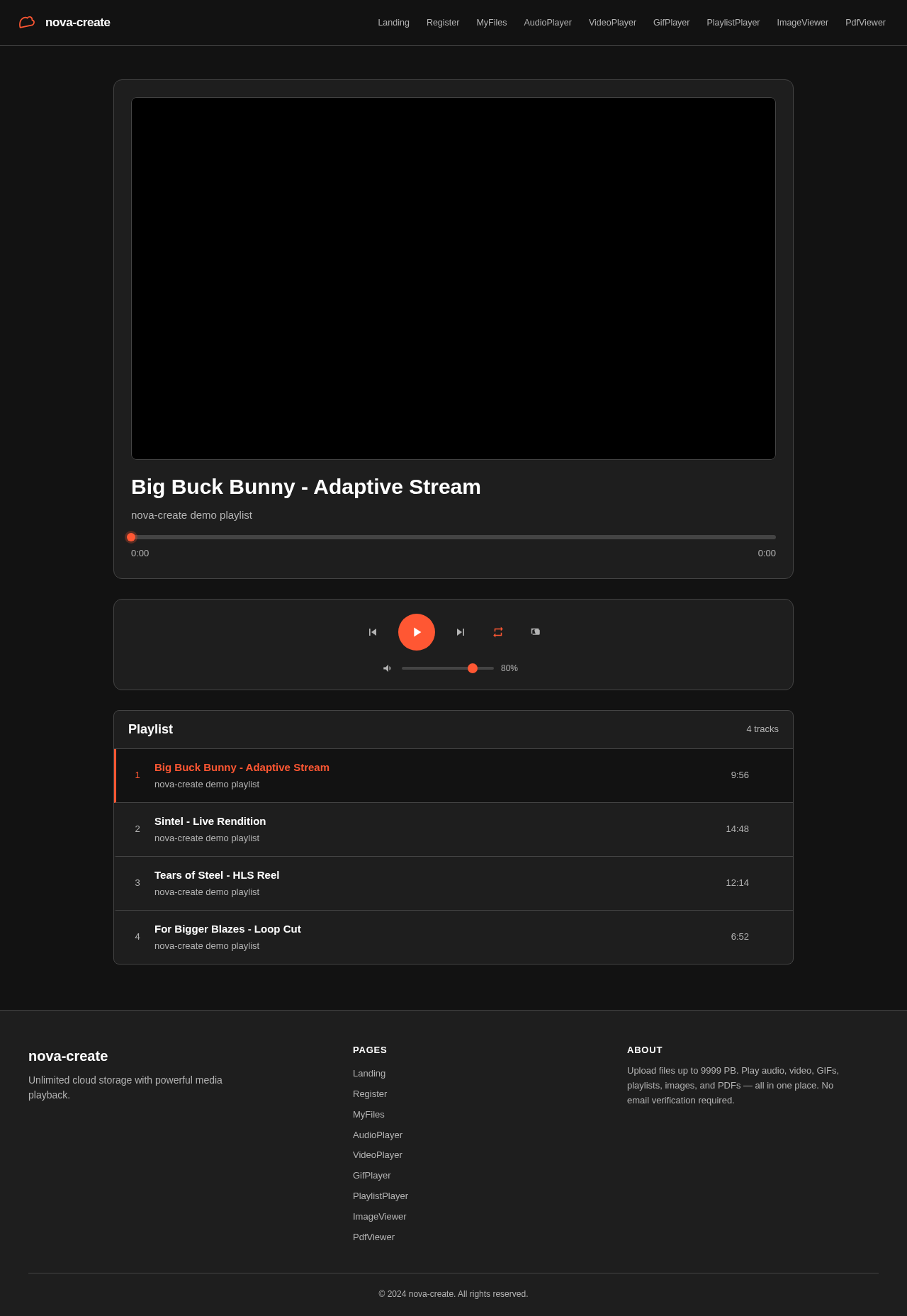 PlaylistPlayer design preview