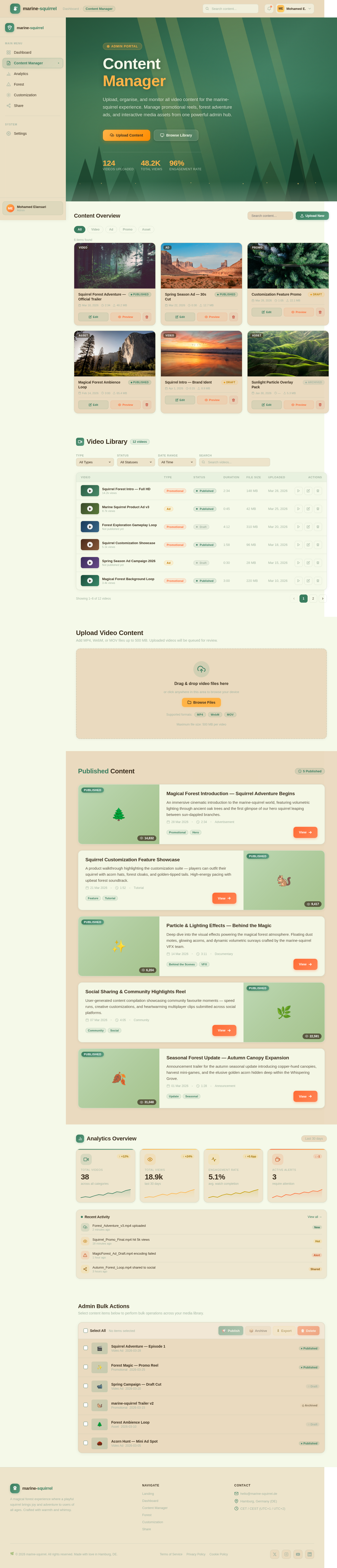 Content Manager design preview
