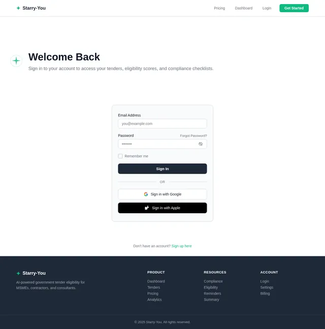 Login
