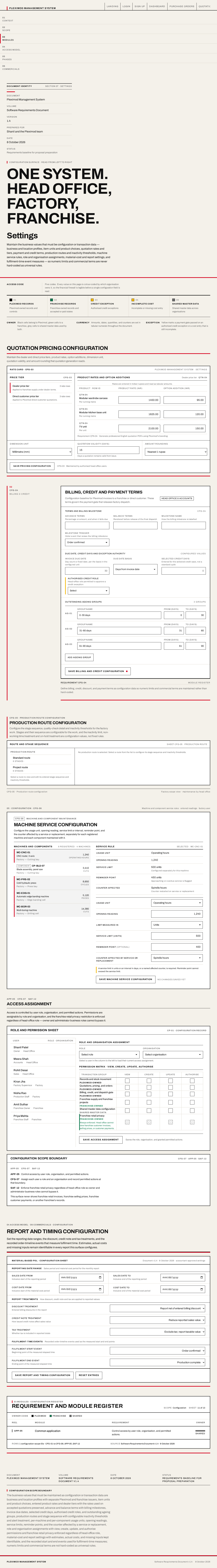 Settings design preview