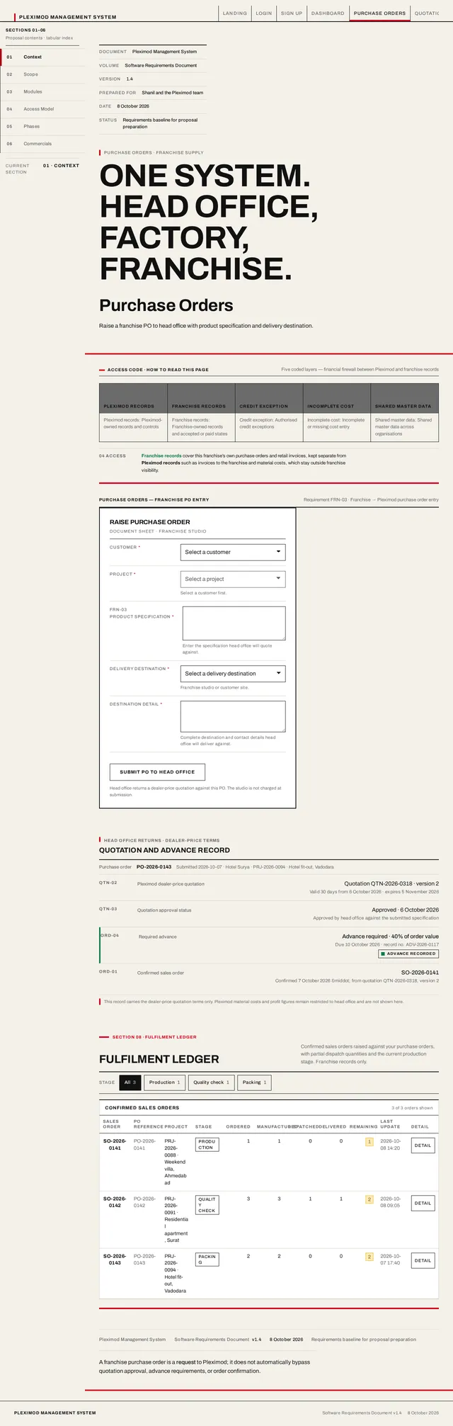 Purchase Orders