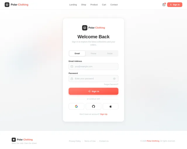 Login