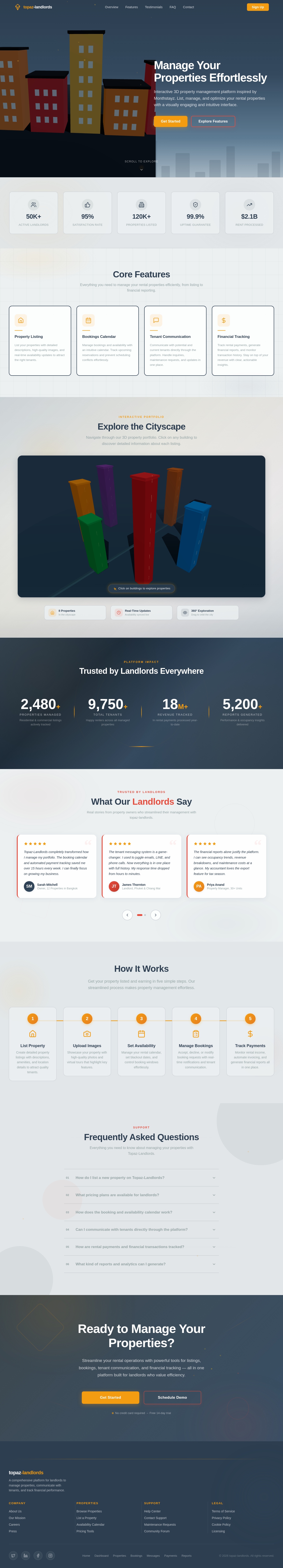 Landing design preview