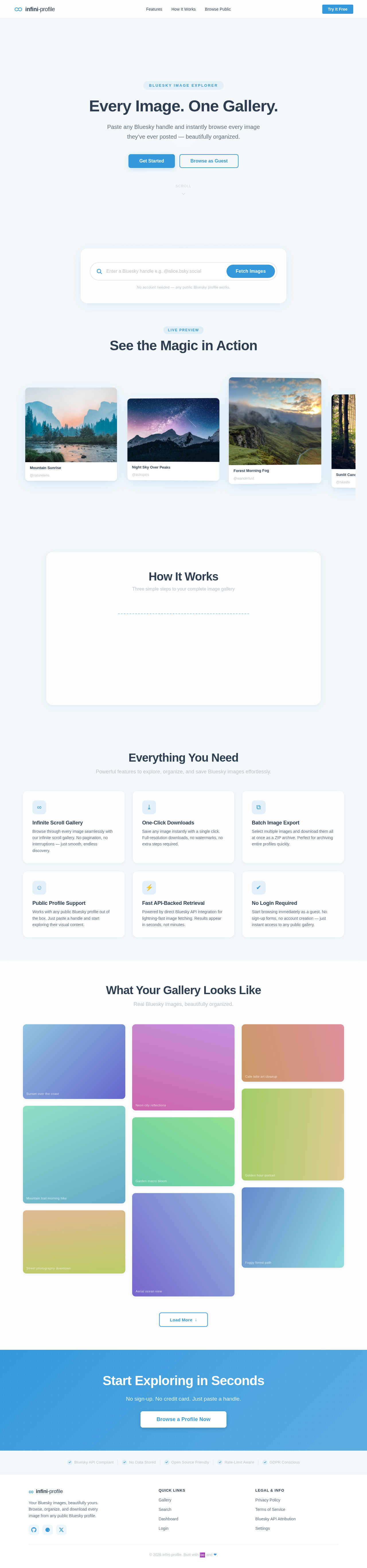 Landing design preview