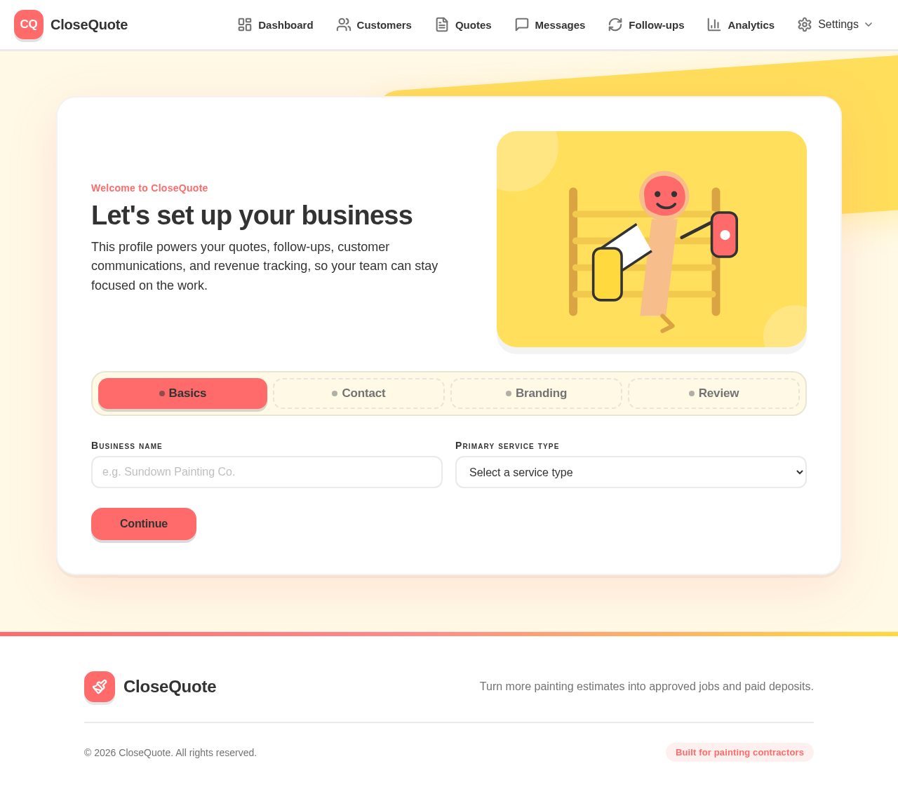 Onboarding design preview