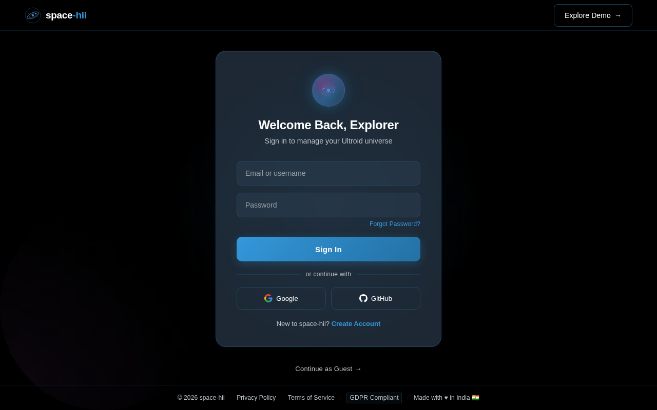 Login design preview