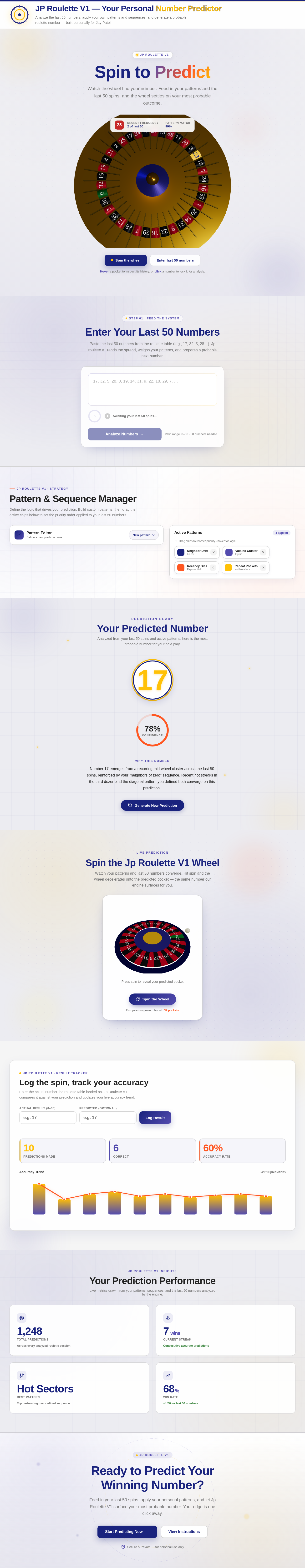 Landing design preview