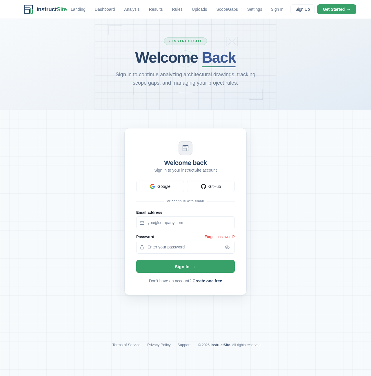 Login design preview